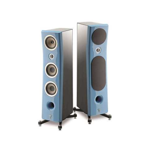 Напольная акустическая система Focal Kanta N° 2 Walnut \ Gauloise Blue Mat – цена, описание и отзывы — фото