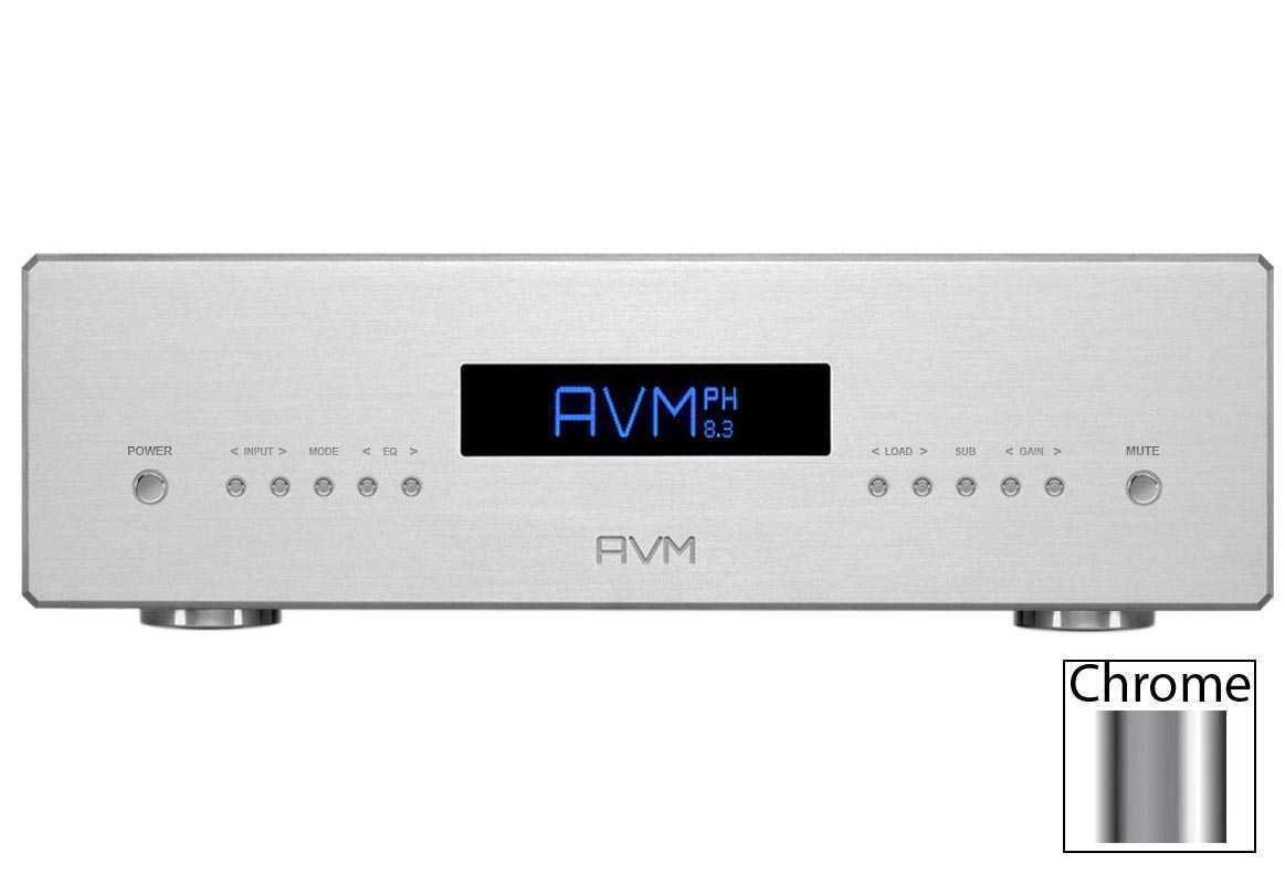 Фонокорректор AVM Audio PH 8.3 Cellini Chrome – цена, описание и отзывы — фото