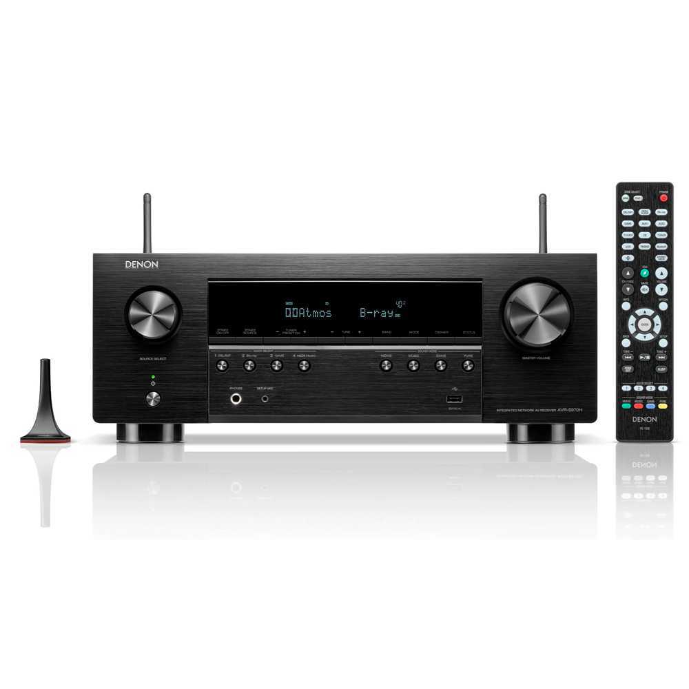 AV-ресиверы Denon AVR-S970H Black – цена, описание и отзывы — фото