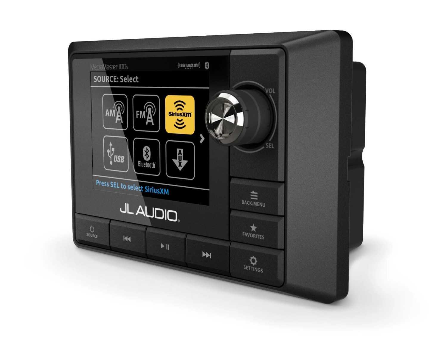 Морская магнитола JL Audio MM100s BE – цена, описание и отзывы — фото