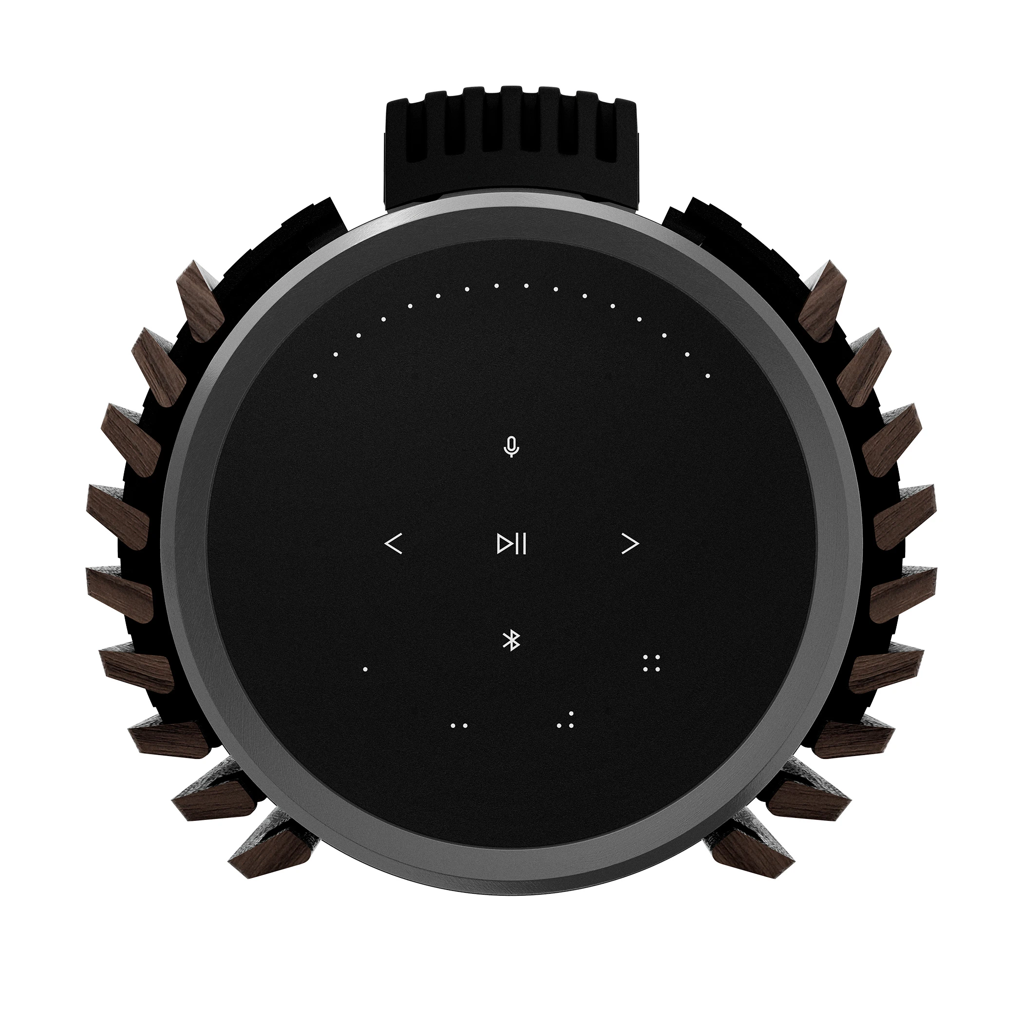 Напольная акустическая система Bang & Olufsen Beolab 28 Black Anthracite/Dark Oak, Floor Stand – цена, описание и отзывы — фото