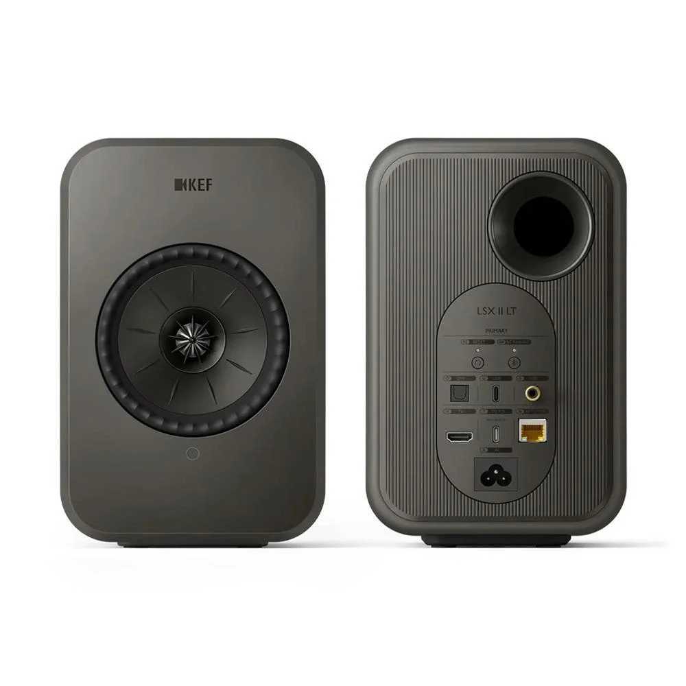 Полочная акустика KEF LSXII LT Graphite Grey – цена, описание и отзывы — фото