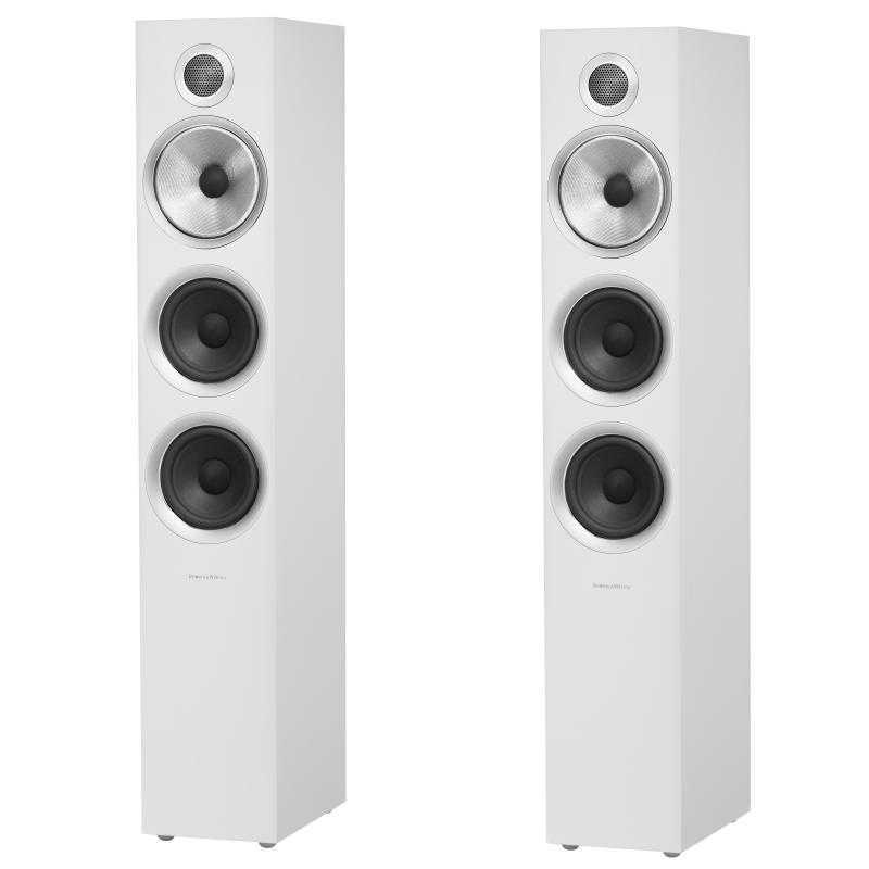 Напольная акустическая система Bowers & Wilkins 704 S3 Satin White – цена, описание и отзывы — фото