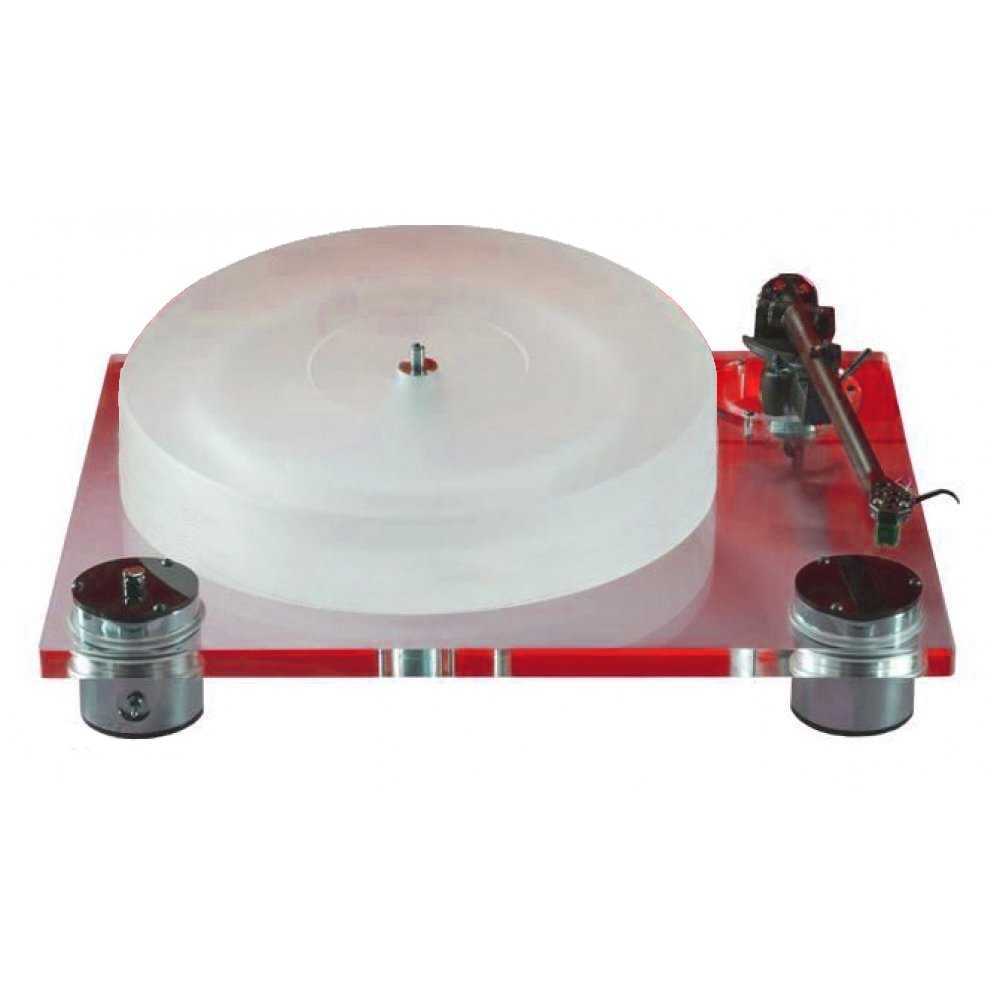 Проигрыватель винила Scheu Analog Cello R202 Ortofon Super OM 10 Satin Red Acrylic – цена, описание и отзывы — фото