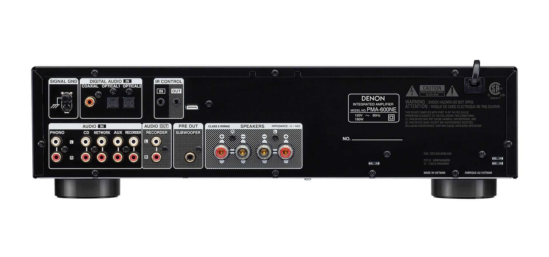  Denon PMA-600NE Black – цена, описание и отзывы — фото