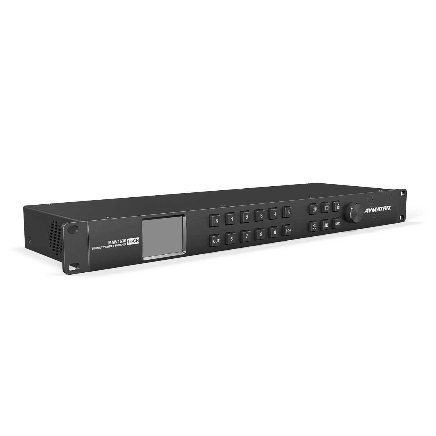 Мультивьюер Мультивьюер коммутатор AVMATRIX MMV1630 компактный 1RU 3G-SDI 16CH – цена, описание и отзывы — фото