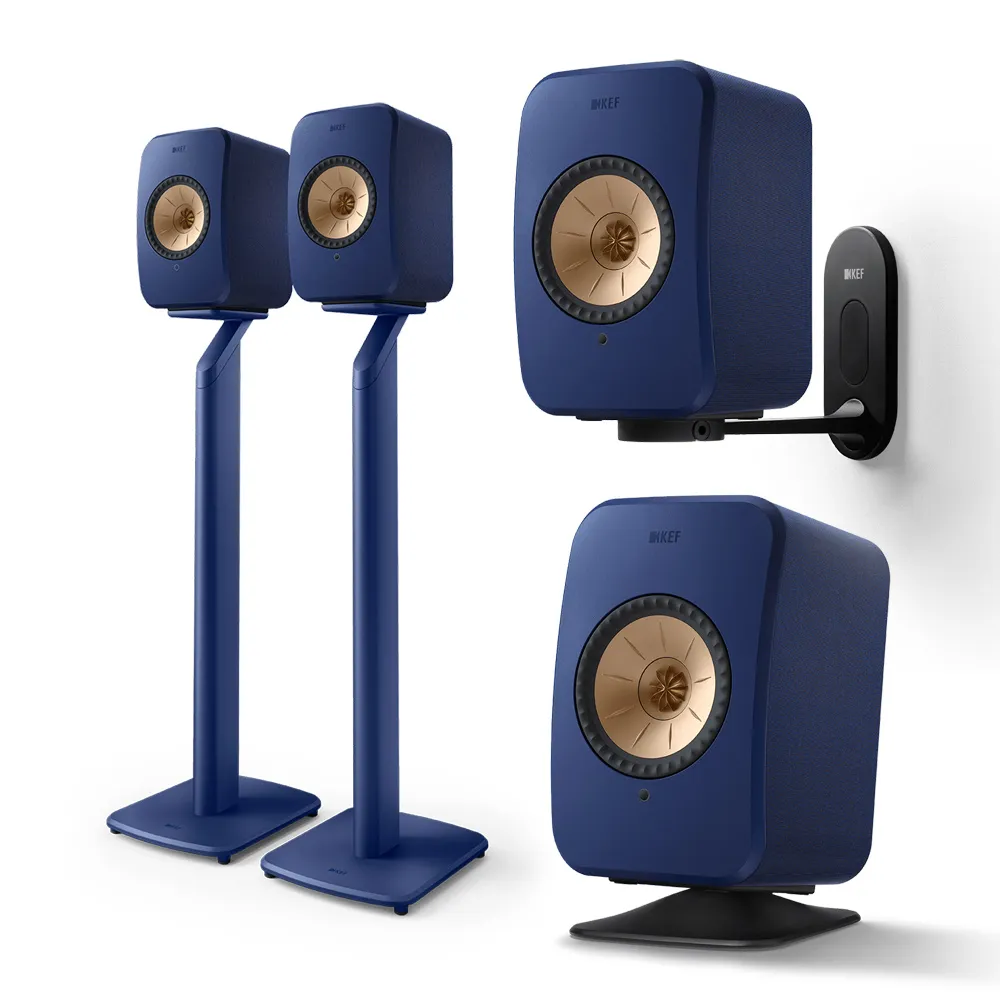 Полочная акустика KEF LSX II Cobalt Blue – цена, описание и отзывы — фото