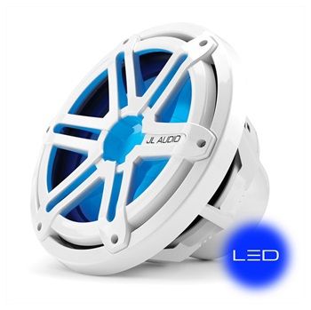 Морской сабвуфер JL Audio MX10IB3-SG-WLD-B Sport White w/blue LED – цена, описание и отзывы — фото