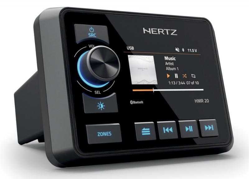 Морская магнитола Hertz HMR 20 Влагозащитная