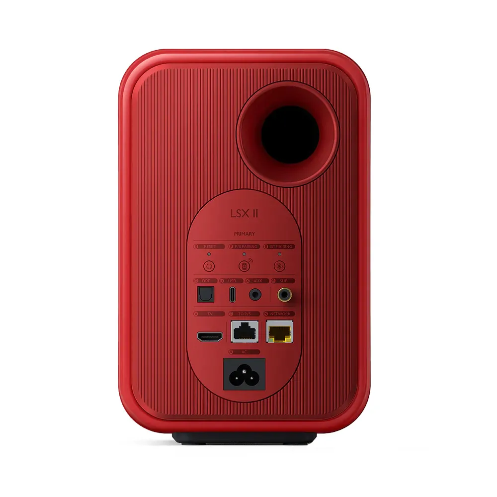 Полочная акустика KEF LSX II Lava Red – цена, описание и отзывы — фото