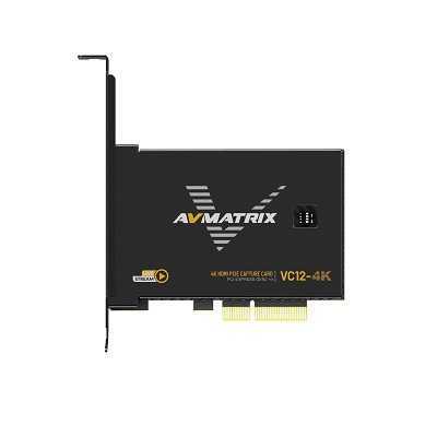 Плата видеозахвата Плата видеозахвата AVMATRIX VC12-4K HDMI PCIE – цена, описание и отзывы — фото