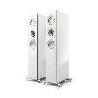 Напольная акустическая система KEF Reference 3 Meta High Gloss White Champagne – цена, описание и отзывы — фото