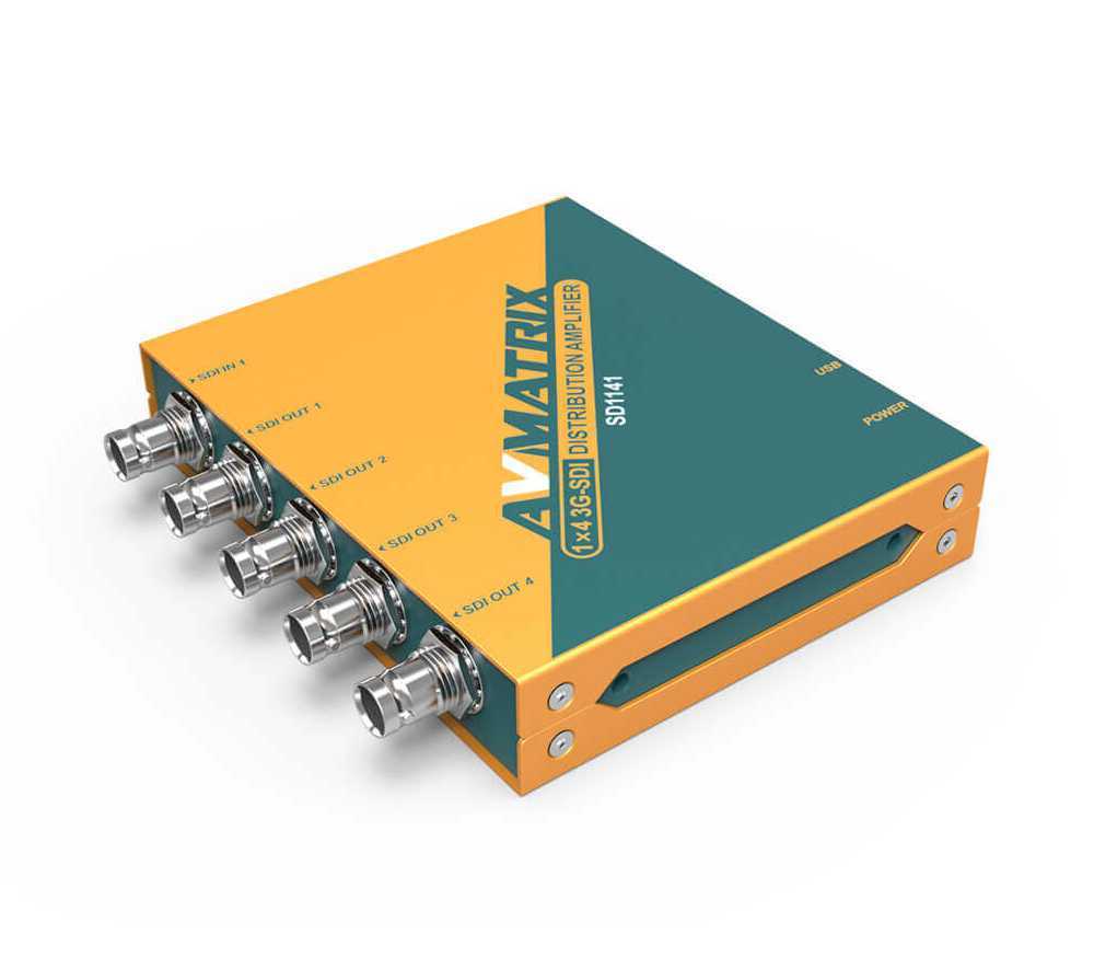 Усилитель-распределитель Усилитель-распределитель AvMatrix SD1141 сигнала 3G-SDI 1х4 – цена, описание и отзывы — фото