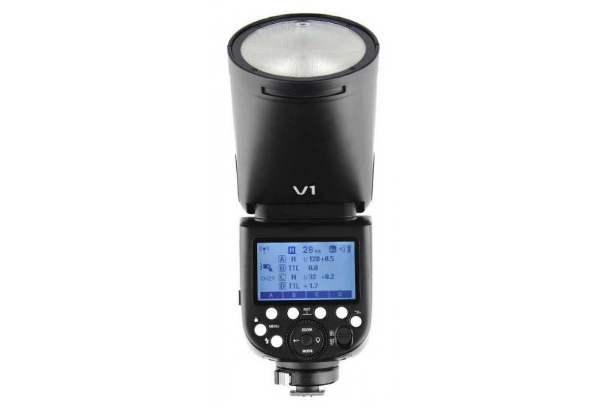 Фотовспышки Вспышка накамерная Godox Ving V1O TTL с круглой головкой – цена, описание и отзывы — фото