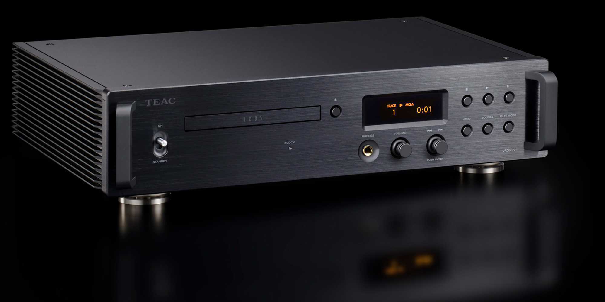 CD проигрыватель TEAC VRDS-701T Black – цена, описание и отзывы — фото