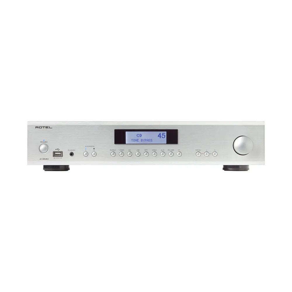 Интегральный усилитель Rotel A14 MKII Silver – цена, описание и отзывы — фото