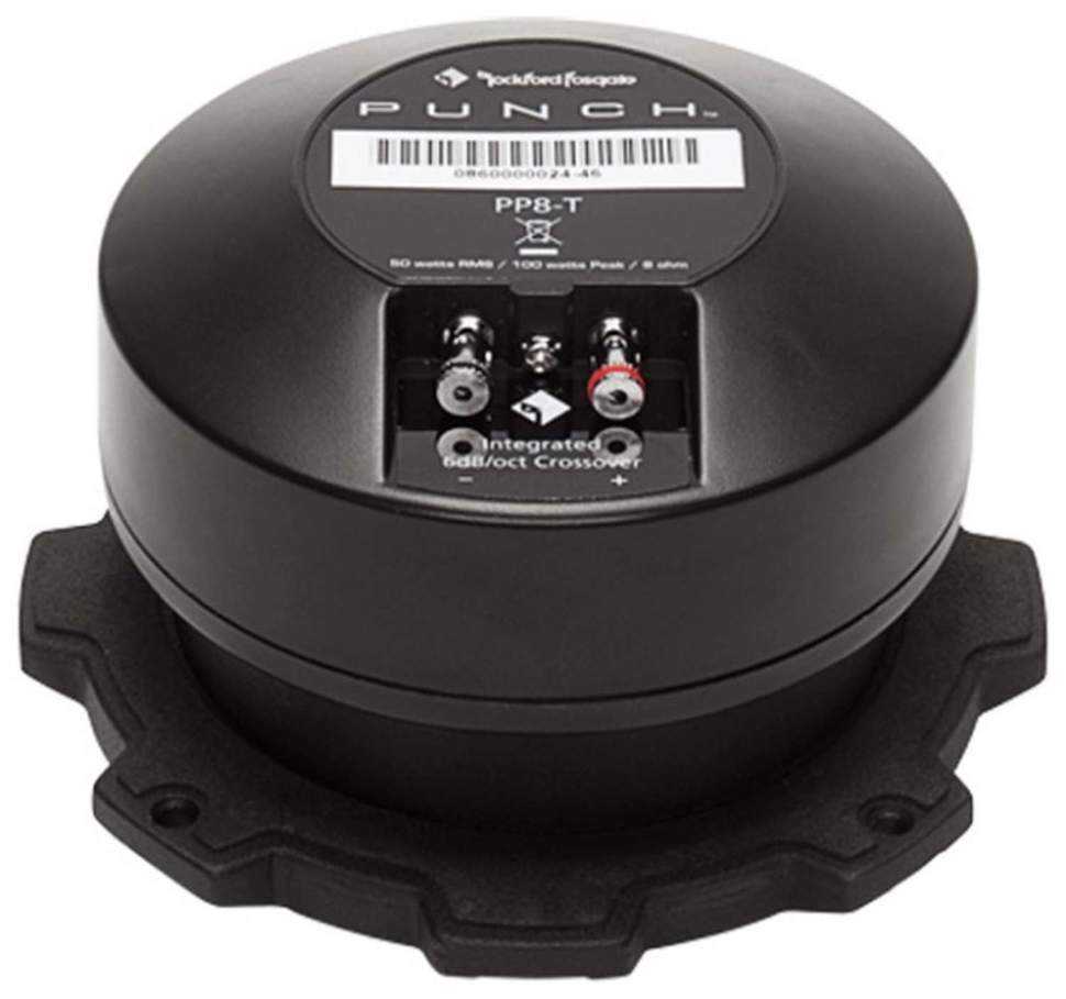Твитер (ВЧ, высокочастотный динамик) Rockford Fosgate PP4-Т – цена, описание и отзывы — фото