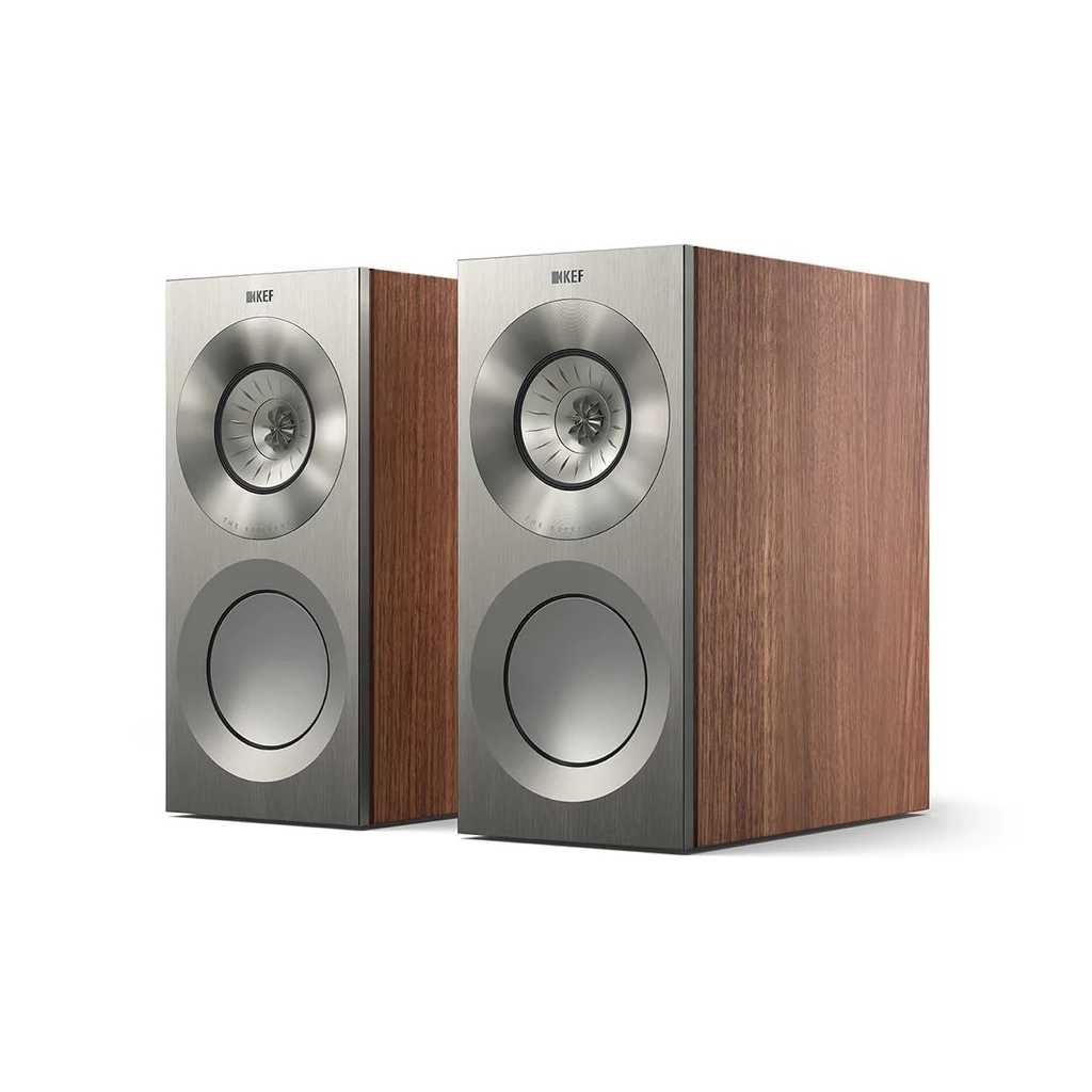 Полочная акустика KEF Reference 1 Meta Satin Walnut Silver – цена, описание и отзывы — фото