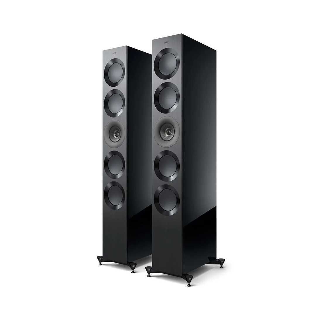 Напольная акустическая система KEF Reference 5 Meta High Gloss Black Grey – цена, описание и отзывы — фото