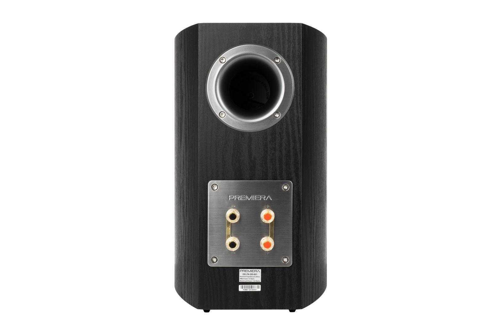 Полочная акустика PREMIERA Delta DS-601 Black – цена, описание и отзывы — фото