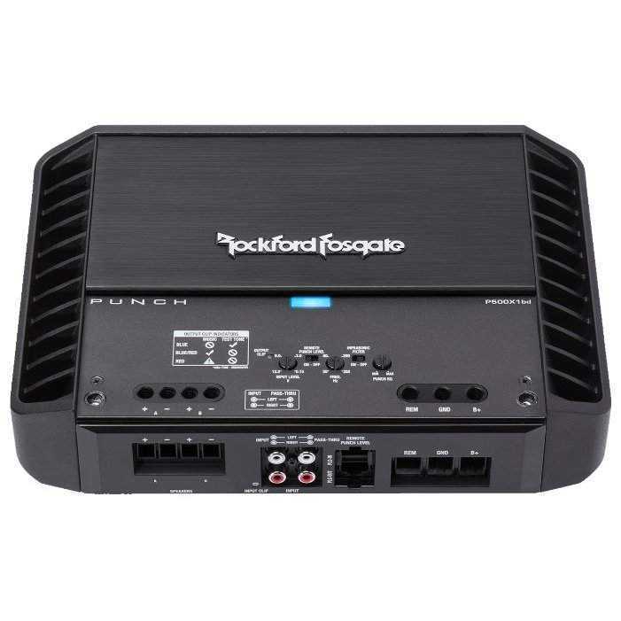 1-канальный усилитель (Моноблок) Rockford Fosgate P500X1BD – цена, описание и отзывы — фото