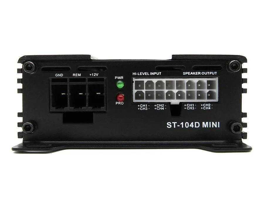  Zapco ST-104D SQ MINI – цена, описание и отзывы — фото