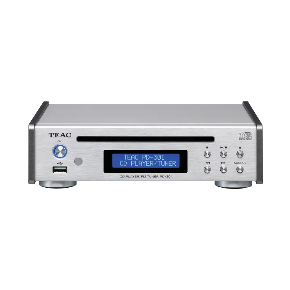 CD проигрыватель TEAC PD-301-X Silver – цена, описание и отзывы — фото