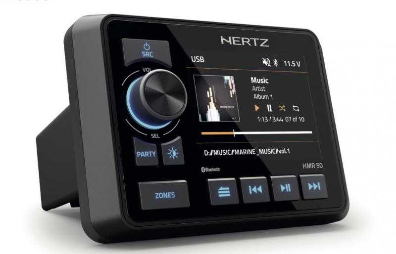 Новое Морское головное устройство Hertz HMR 50