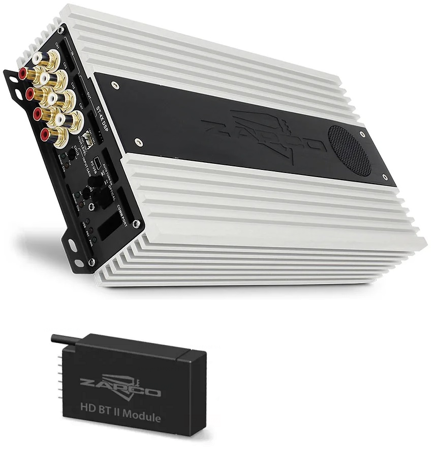  ZAPCO ST-4X DSP III + ZAPCO HD-BT II-D – цена, описание и отзывы — фото