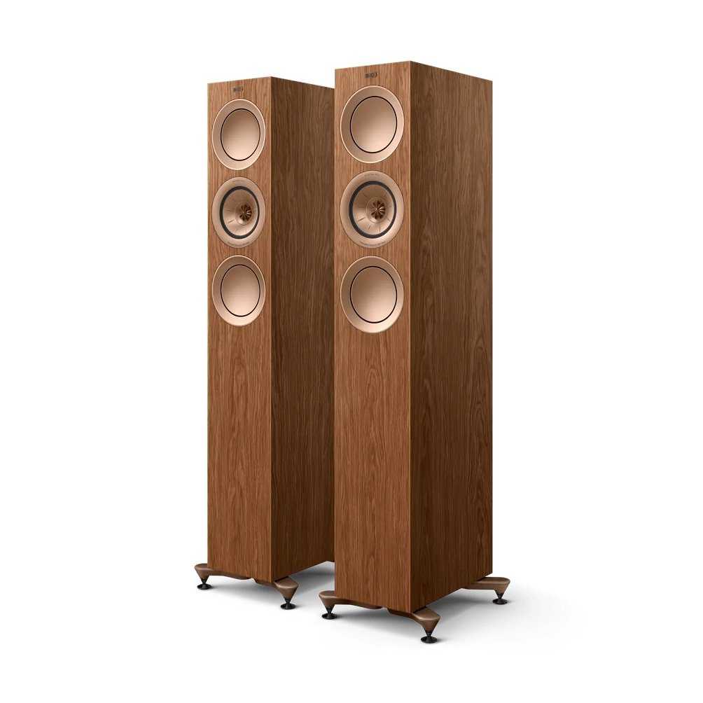 Напольная акустическая система KEF R5 Meta Walnut – цена, описание и отзывы — фото