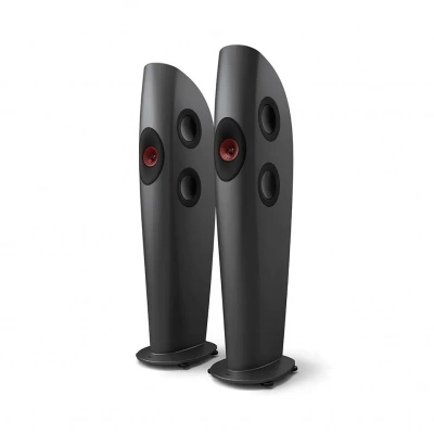 Напольная акустическая система KEF Blade Two Meta Charcoal Grey Red – цена, описание и отзывы — фото