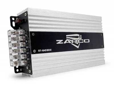 4-канальный усилитель Zapco ST-104D SQ III – цена, описание и отзывы — фото