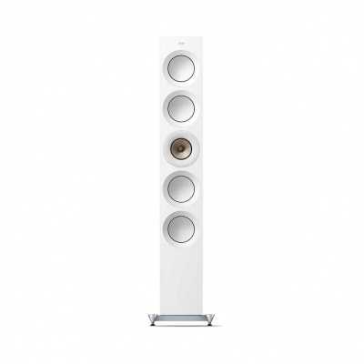 Напольная акустическая система KEF Reference 5 Meta High Gloss White Champagne – цена, описание и отзывы — фото