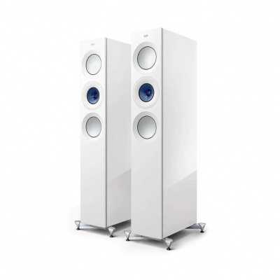 Напольная акустическая система KEF Reference 3 Meta High Gloss White Blue – цена, описание и отзывы — фото